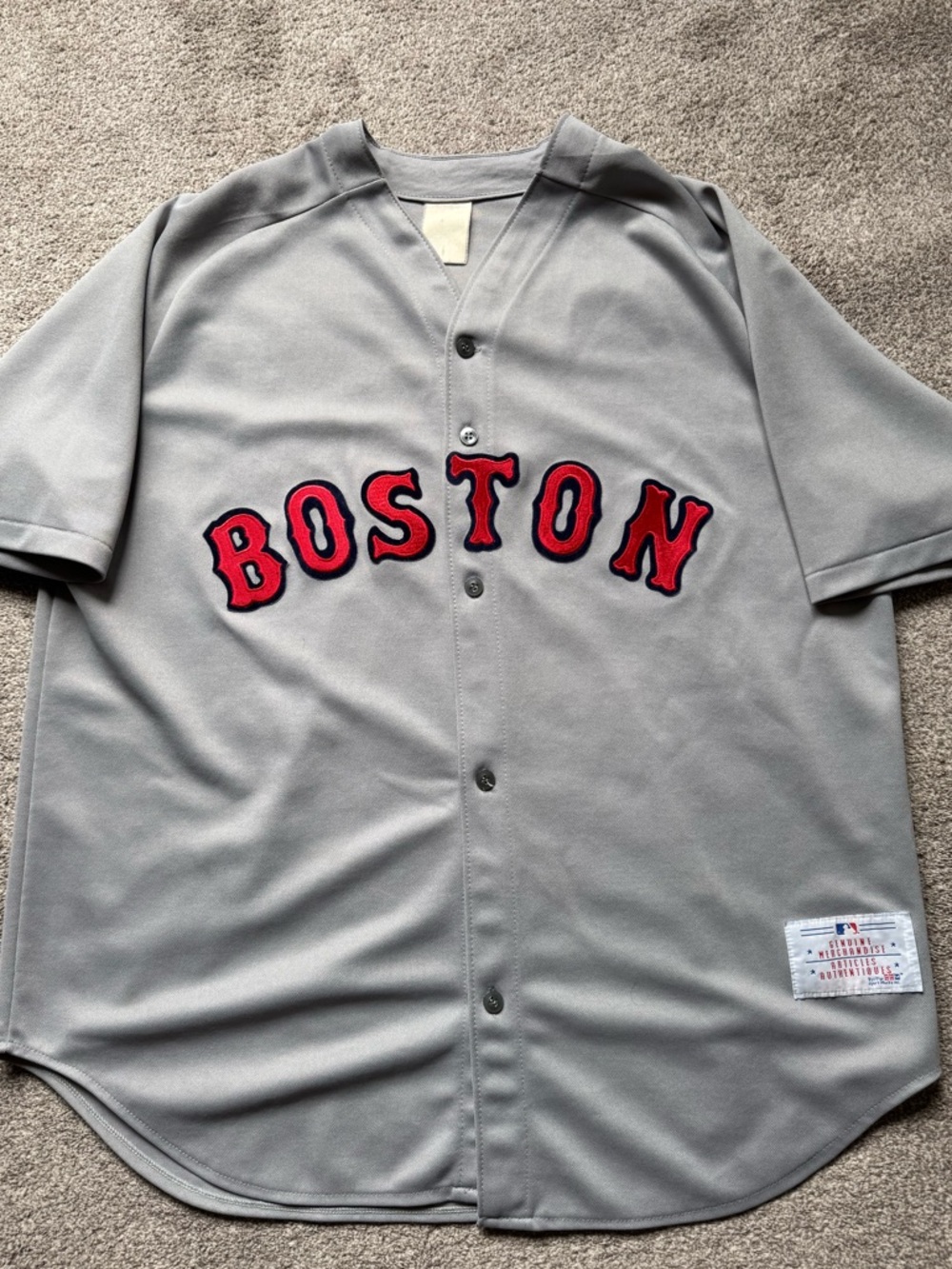 Vintage CCM 90s Boston RedSox MLB Jersey Size Adult XL Made in Canada